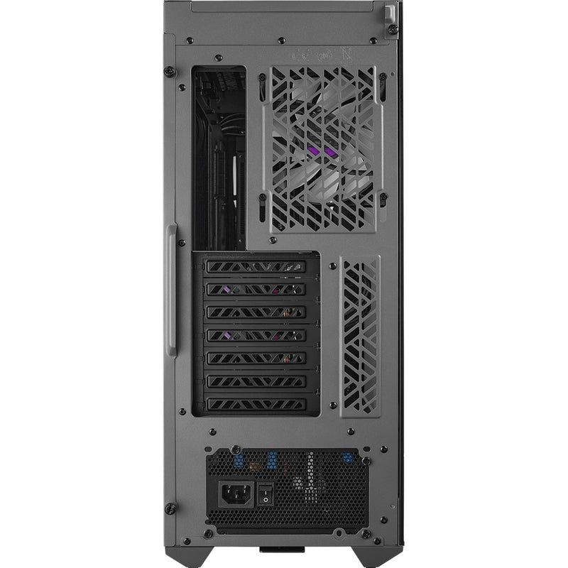 Afbeelding laden in galerijviewer, Cooler master td500 max midi tower behuizing (gunmetal | 2x usb-a | 1x usb-c | rgb | tempered glass)
