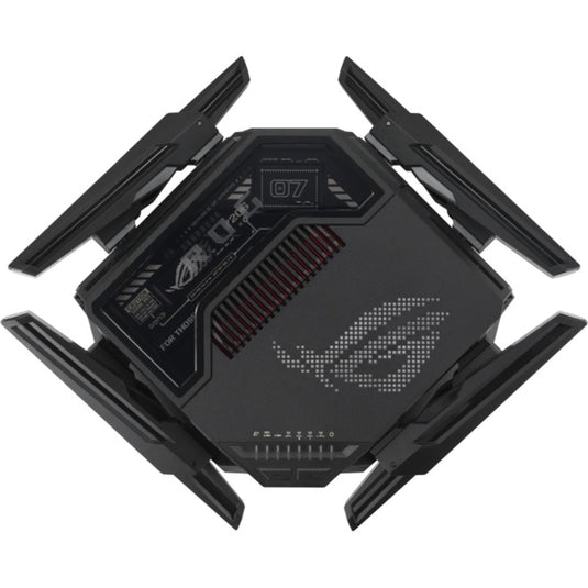 Asus rog rapture gt-be98 router (zwart)