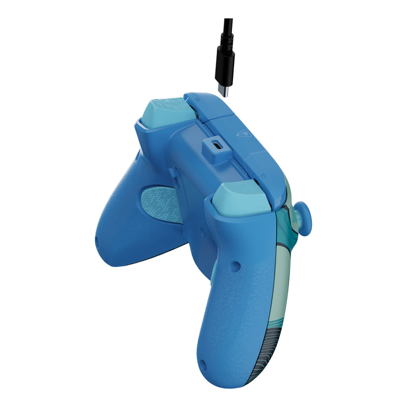 Afbeelding laden in galerijviewer, Turtle beach rematch geavanceerde bedrade controller (blue kitsune, xbox serie x|s, xbox one, pc)
