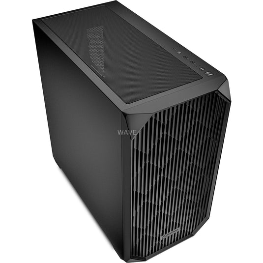 Sharkoon mk3 mini tower behuizing (zwart | 2x usb-a | 1x usb-c)