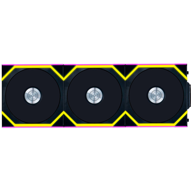 Afbeelding laden in galerijviewer, Lian li uni fan sl120 wireless rgb case fans (zwart, 3 stuks, 120 x 124.5 x 28 mm, pwm)
