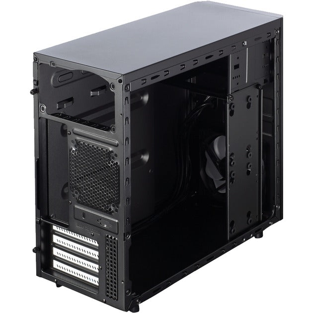 Afbeelding laden in galerijviewer, Fractal design core 1100 mini tower behuizing (zwart | 2x usb-a)
