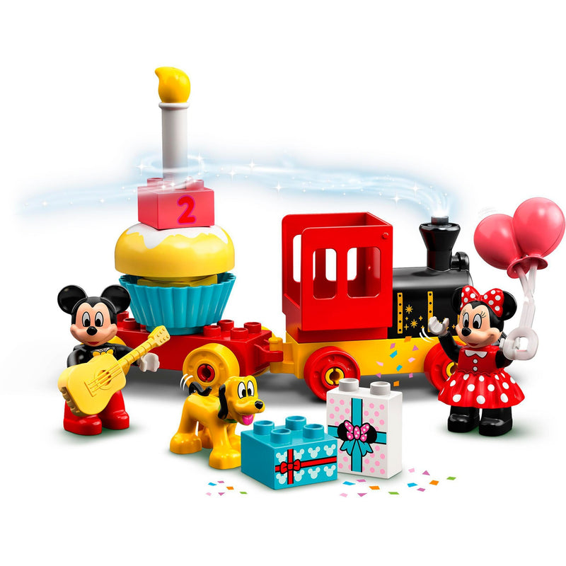 Afbeelding laden in galerijviewer, Lego duplo disney mickey minnie verjaardagstrein, bouwbaar speelgoed voor peuters 10941
