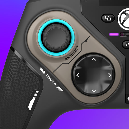 Turtle beach stealth pivot draadloze slimme controller (zwart, 2,4 ghz bluetooth usb, pc, xbox, android)