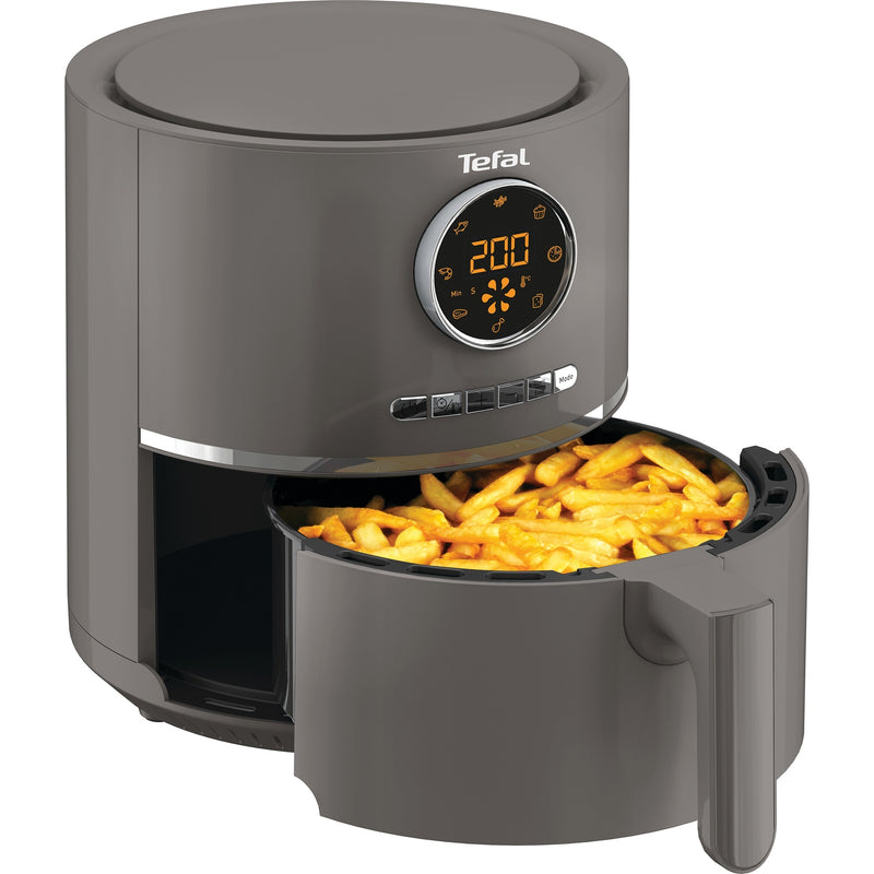 Afbeelding laden in galerijviewer, Tefal ultra fry ey111b heteluchtfriteuse (antraciet grijs, 4,2 liter | 1,2 kg )
