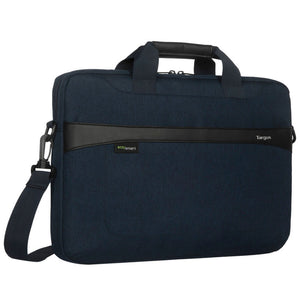 Targus 15-16 geolite ecosmart slim brief laptoptas (donkerblauw)