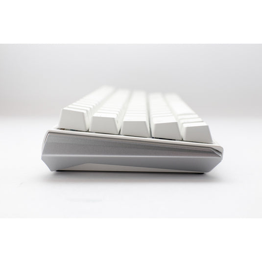 Ducky one 3 classic pure white mini rgb mechanisch toetsenbord (wit, us lay-out (qwerty), cherry mx red, 60%, rgb led, double-shot pbt, hot-swappable, quack mechanics)
