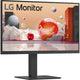 Lg 27ba750 27 monitor (zwart, hdmi, displayport, audio, lan, usb-c)