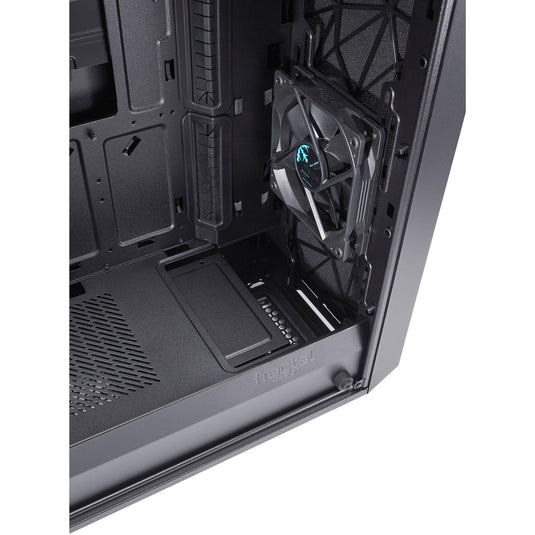 Fractal design meshify c midi tower behuizing (zwart | 2x usb-a | tempered glass)