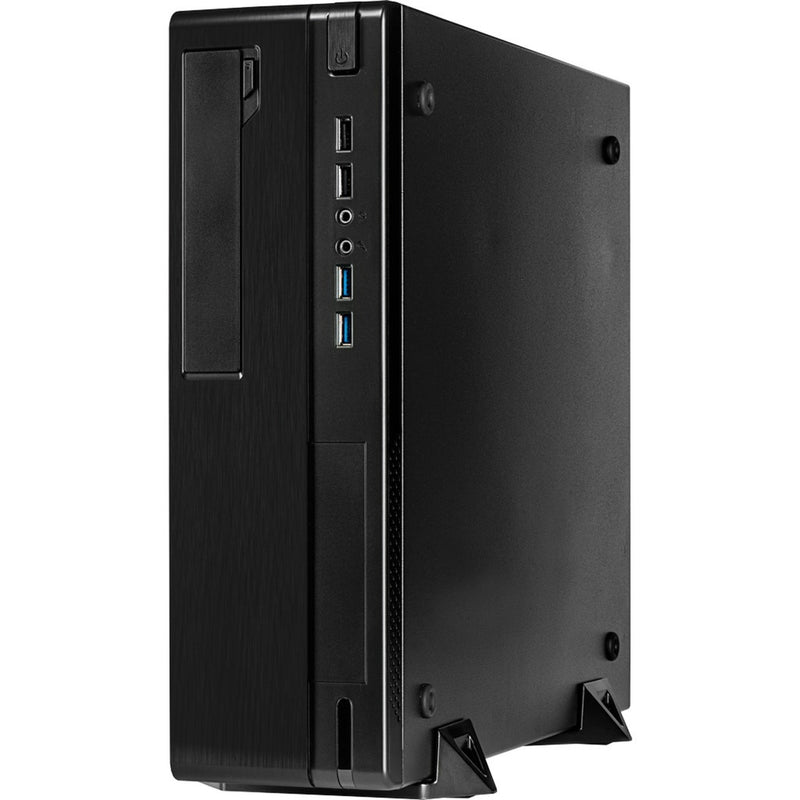 Afbeelding laden in galerijviewer, Inter-tech it-502 mini tower behuizing (zwart | 4x usb-a)
