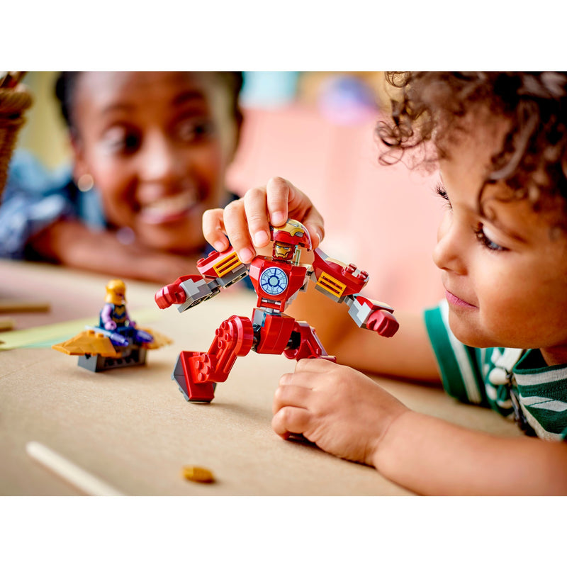 Afbeelding laden in galerijviewer, Lego marvel - iron man hulkbuster vs. thanos constructiespeelgoed (76263)
