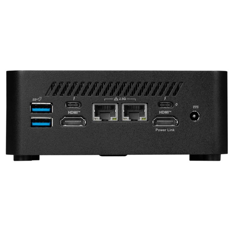 Afbeelding laden in galerijviewer, Msi cubi nuc ai 1umg-018beu barebone (zwart | core ultra 7 155h | arc graphics)
