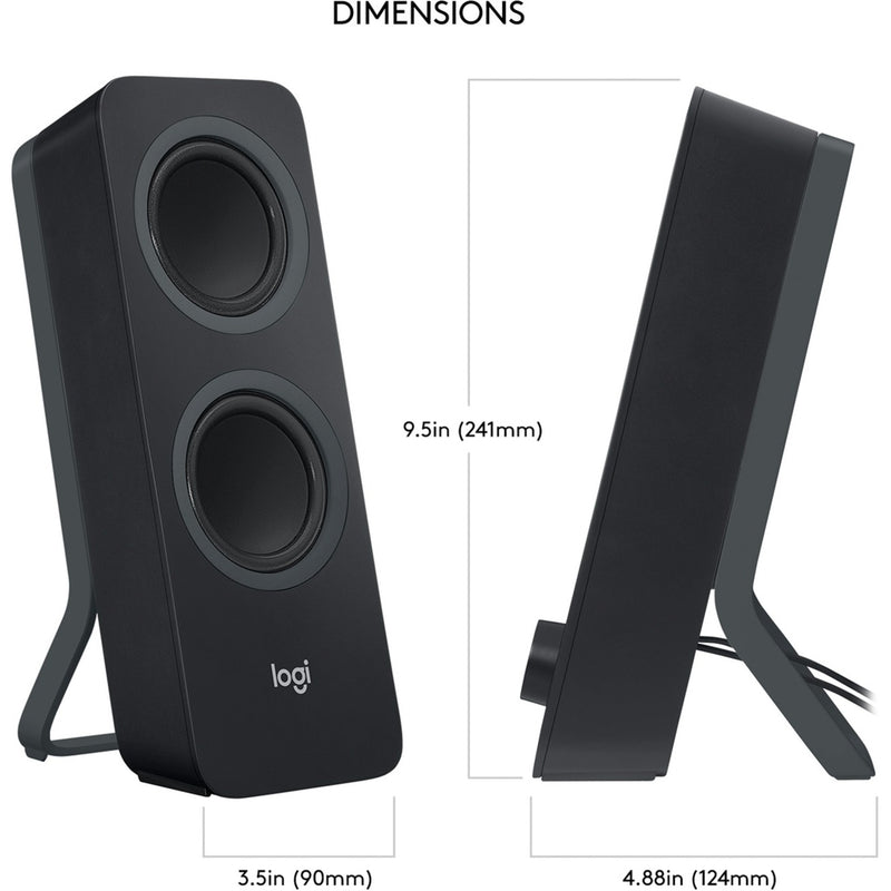 Afbeelding laden in galerijviewer, Logitech luidspreker 980-001295 zwart
