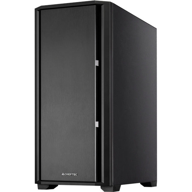 Afbeelding laden in galerijviewer, Chieftec pro midi q midi tower behuizing (zwart | 3x usb-a | 1x usb-c)
