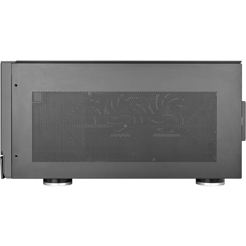 Afbeelding laden in galerijviewer, Silverstone crown 04 htpc behuizing (donkergrijs | 4x usb-a | 1x usb-c)
