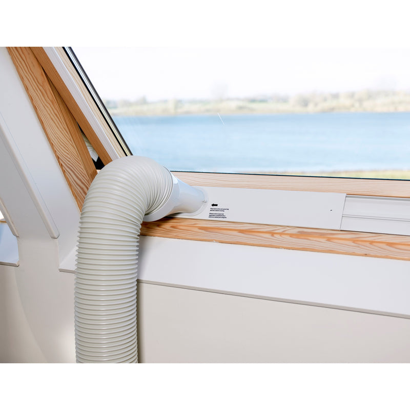 Afbeelding laden in galerijviewer, Bestron aac9000 mobiele airconditioner (wit, koelvermogen 2,6 kw | met cfc-vrij koelmiddel | 9000 btu h)
