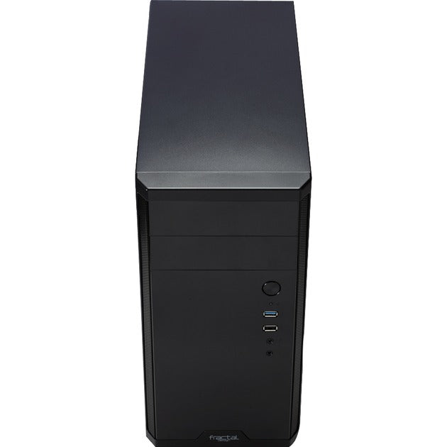 Afbeelding laden in galerijviewer, Fractal design core 1100 mini tower behuizing (zwart | 2x usb-a)
