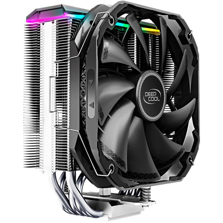 Afbeelding laden in galerijviewer, Deepcool as500 rgb cpu-koeler (4-pins pwm fan-connector)
