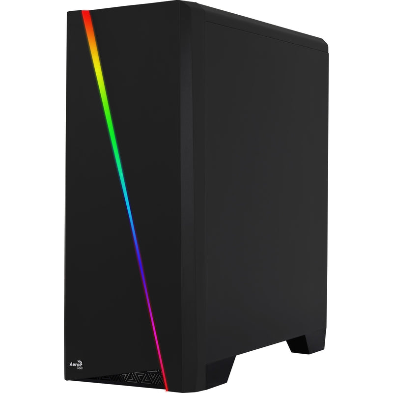 Afbeelding laden in galerijviewer, Aerocool cylon midi tower behuizing (zwart | 3x usb-a | rgb | window)
