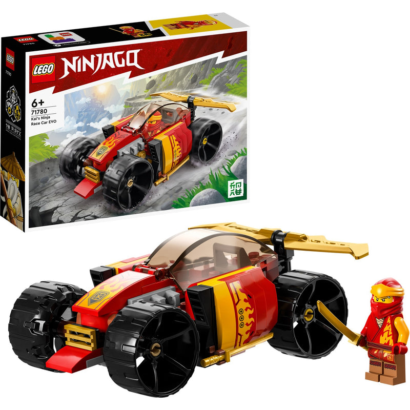 Afbeelding laden in galerijviewer, Lego ninjago - kai's ninja racewagen evo constructiespeelgoed (71780)
