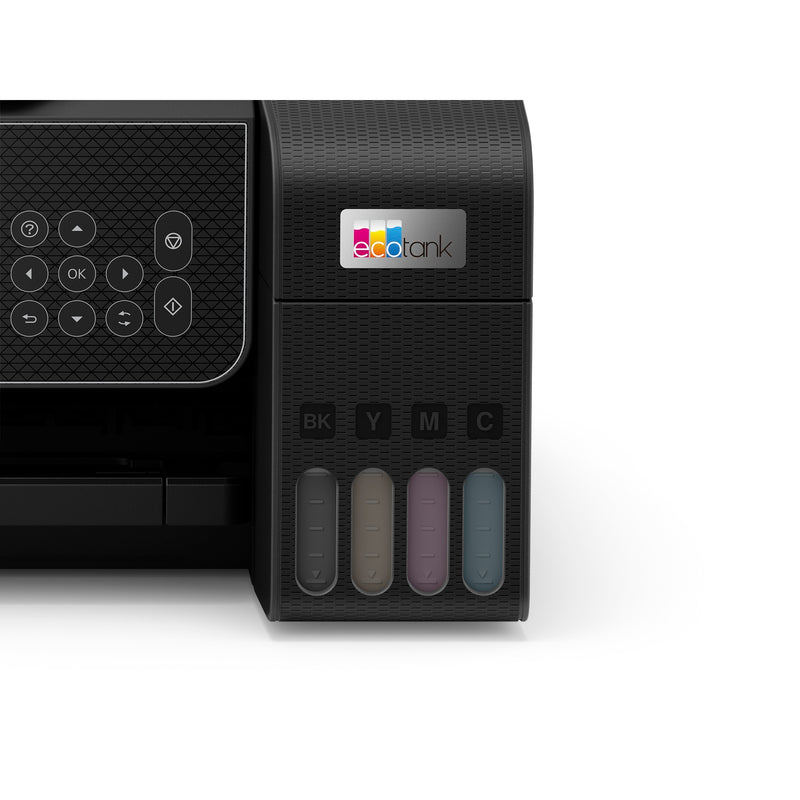 Afbeelding laden in galerijviewer, Epson ecotank et-2871 a4 multifunctionele wi-fi-printer met inkttank all-in-one inkjetprinter (zwart, scannen, kopiëren, wi-fi, inclusief tot 3 jaar inkt)
