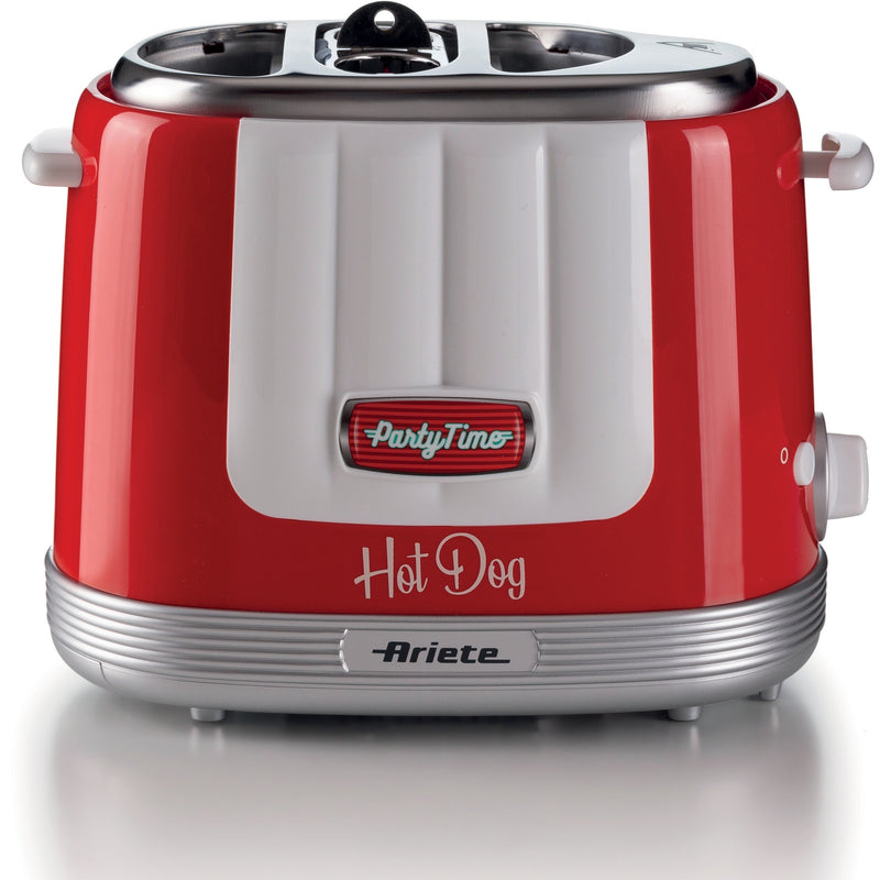 Afbeelding laden in galerijviewer, Ariete party time hotdogmaker 0206 00 hot dog maker (rood wit)
