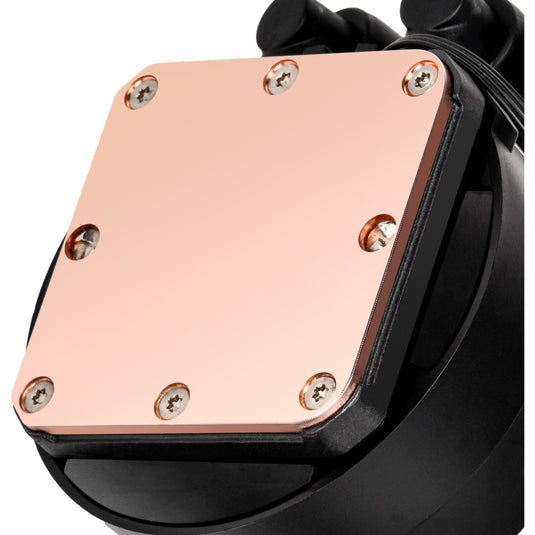 Silverstone vida 240 slim waterkoeling (zwart)