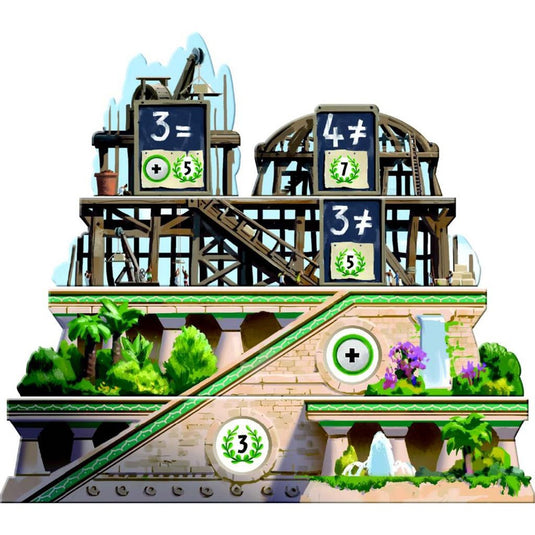 Asmodee 7 wonders: architects bordspel (nederlands, 2 - 7 spelers, 25 minuten, vanaf 8 jaar)