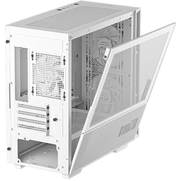 Afbeelding laden in galerijviewer, Deepcool ch360 digital mini tower behuizing (wit | 1x usb-a | 1x usb-c | rgb | tempered glass)
