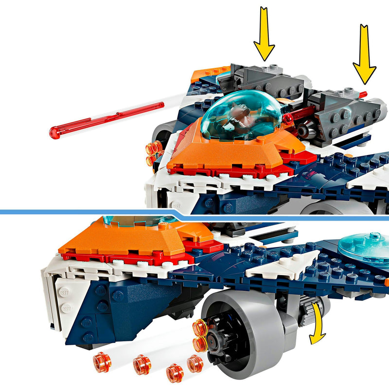 Afbeelding laden in galerijviewer, Lego marvel - rockets warbird vs. ronan constructiespeelgoed (76278)

