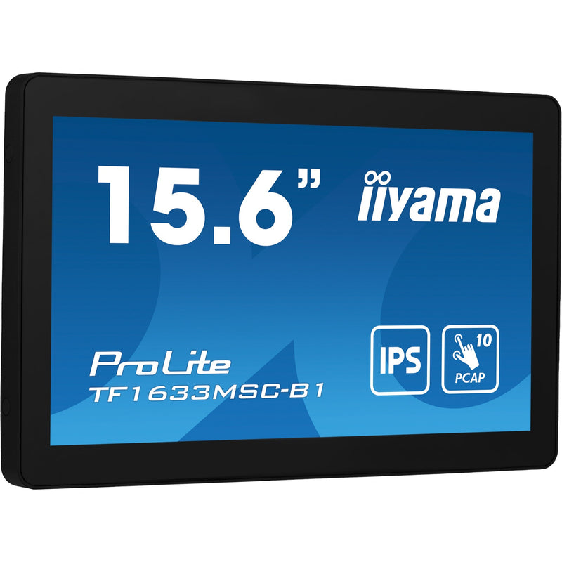 Afbeelding laden in galerijviewer, Iiyama prolite tf1633msc-b1 15.6 touchscreen monitor (zwart, hdmi, displayport, 2x usb-a)
