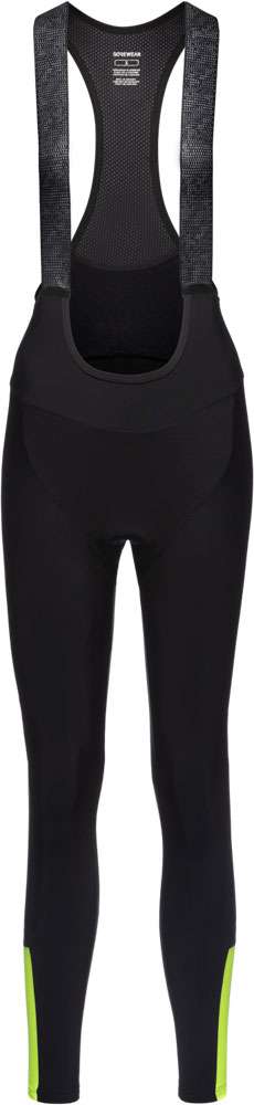 Afbeelding laden in galerijviewer, Gorewear swiftride thermo + - women's bib shorts with pad
