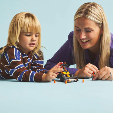 Lego city - gele wiellader constructiespeelgoed (60450)