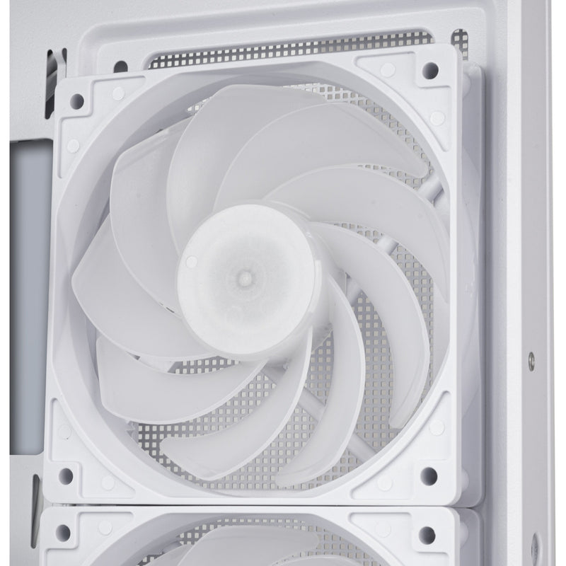 Afbeelding laden in galerijviewer, Silverstone lucid 05 mini tower behuizing (wit | 2x usb-a | 1x usb-c | rgb | tempered glass)

