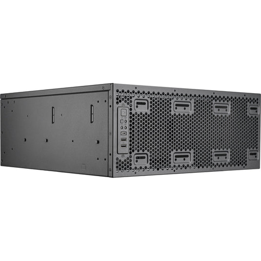 Silverstone rm4a rack behuizing (zwart | 4u | usb-c)