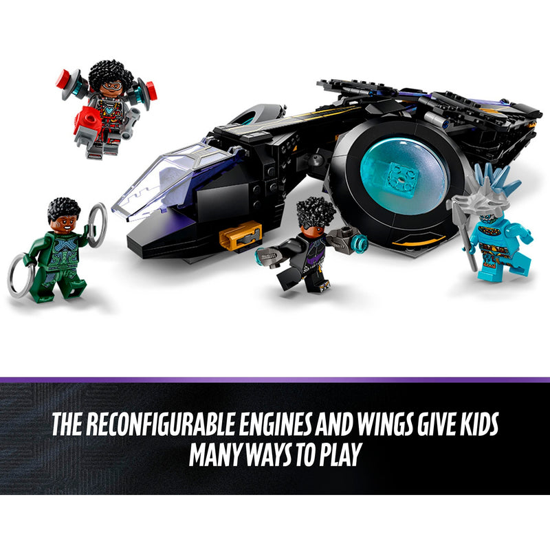 Afbeelding laden in galerijviewer, Lego marvel - shuri's sunbird constructiespeelgoed (76211)
