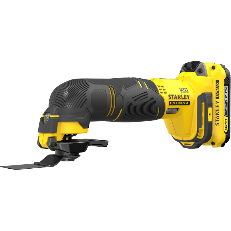 Afbeelding laden in galerijviewer, Stanley sfmce500d2k fatmax® v20 accu multitool 18v 2.0ah in koffer
