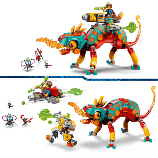Lego dreamzzz - mateo's vuurkameleon constructiespeelgoed (71492)