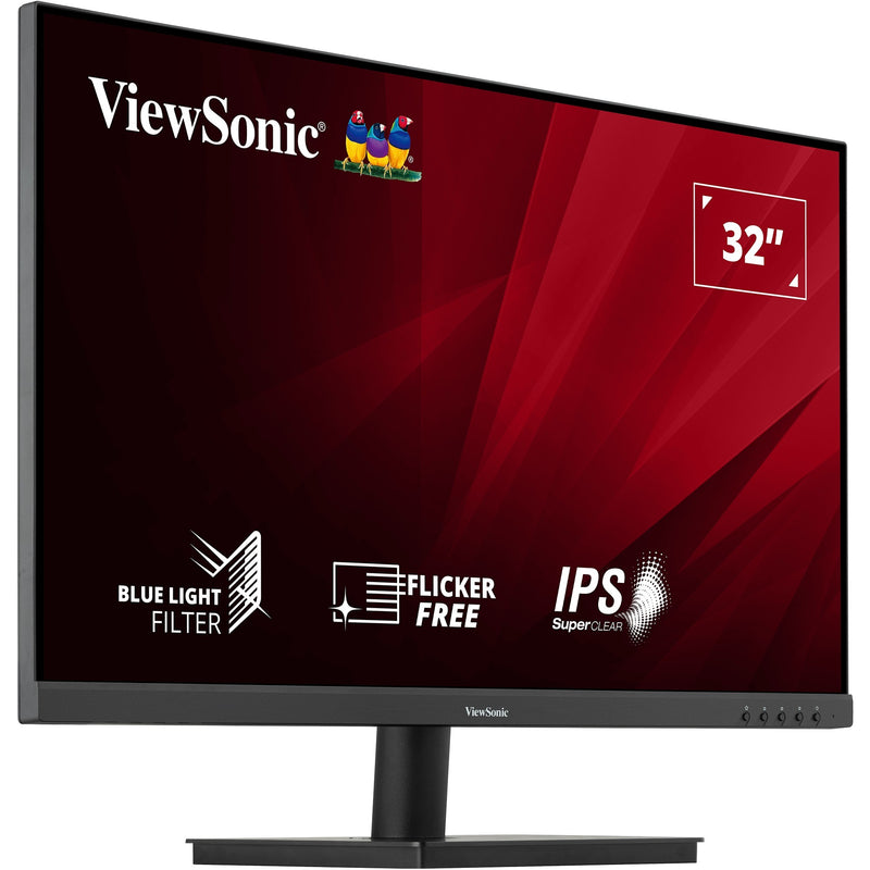 Afbeelding laden in galerijviewer, Viewsonic va3209-2k-mhd 31.5 monitor (zwart, 2x hdmi, 1x displayport, sound)
