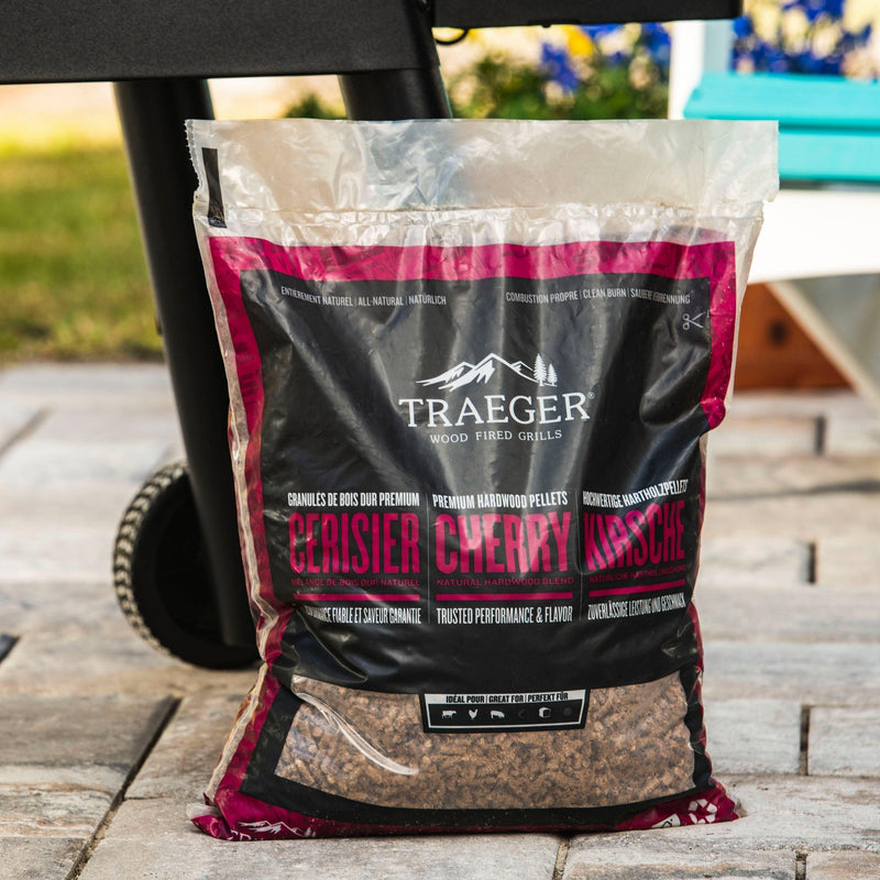 Afbeelding laden in galerijviewer, Traeger pellets van hardhout kers brandstof (9 kg)
