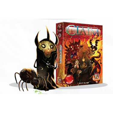 White goblin games claim reinforcements: fire kaartspel (nederlands, uitbreiding, 2 spelers, 25 minuten, vanaf 10 jaar)