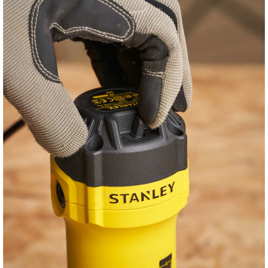 Stanley 550w kantenfrees bovenfrees (geel zwart)