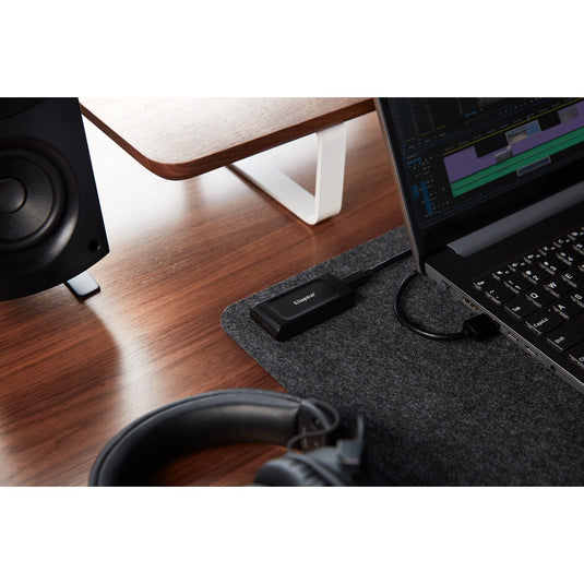 Kingston xs1000 portable 1 tb externe ssd (zwart, sxs1000 1000g, usb-a 3.2 (10 gbit s))