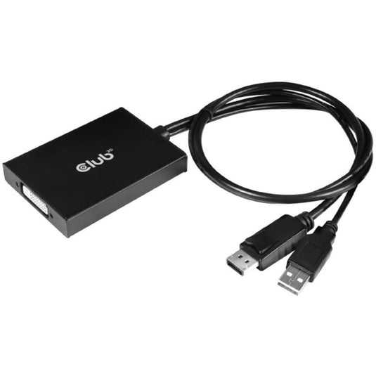 Club 3d displayport to dual link dvi-d hdcp off version active adapter for apple cinema displays (zwart)
