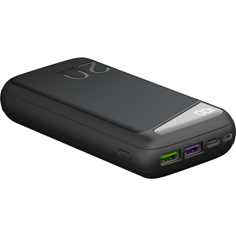 Afbeelding laden in galerijviewer, Goobay quick charge powerbank 20.000 mah - 74 wh (zwart, usb-c pd, qc 3.0)
