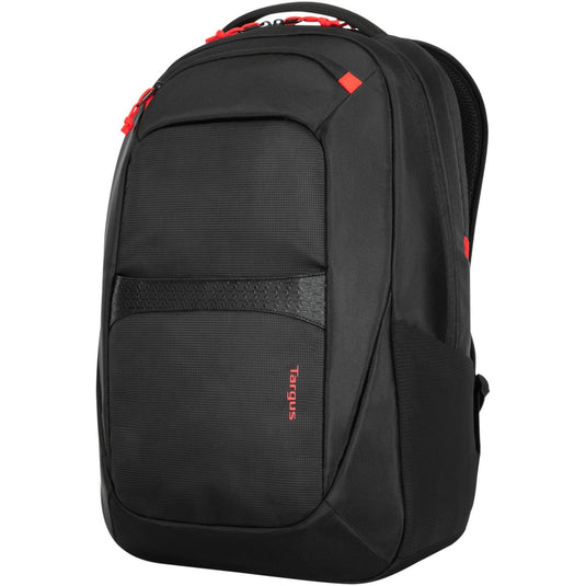 Targus 17.3” strike ii gaming backpack rugzak (zwart)