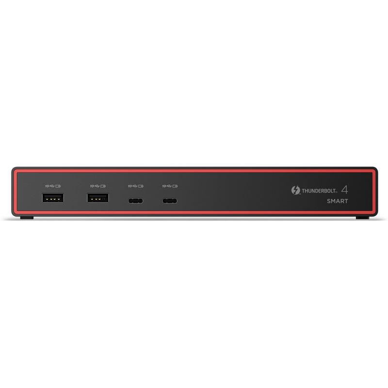 Afbeelding laden in galerijviewer, Lenovo thinkpad thunderbolt 4 smart dock gen2 7500 dockingstation (zwart)

