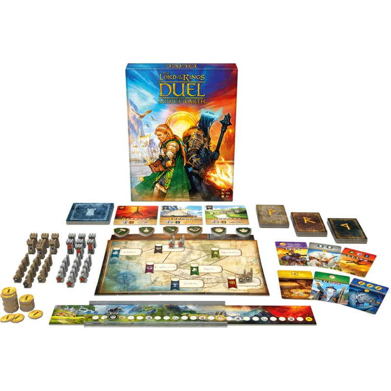 Afbeelding laden in galerijviewer, Asmodee the lord of the rings - duel for middle earth - nederlandstalig kaartspel
