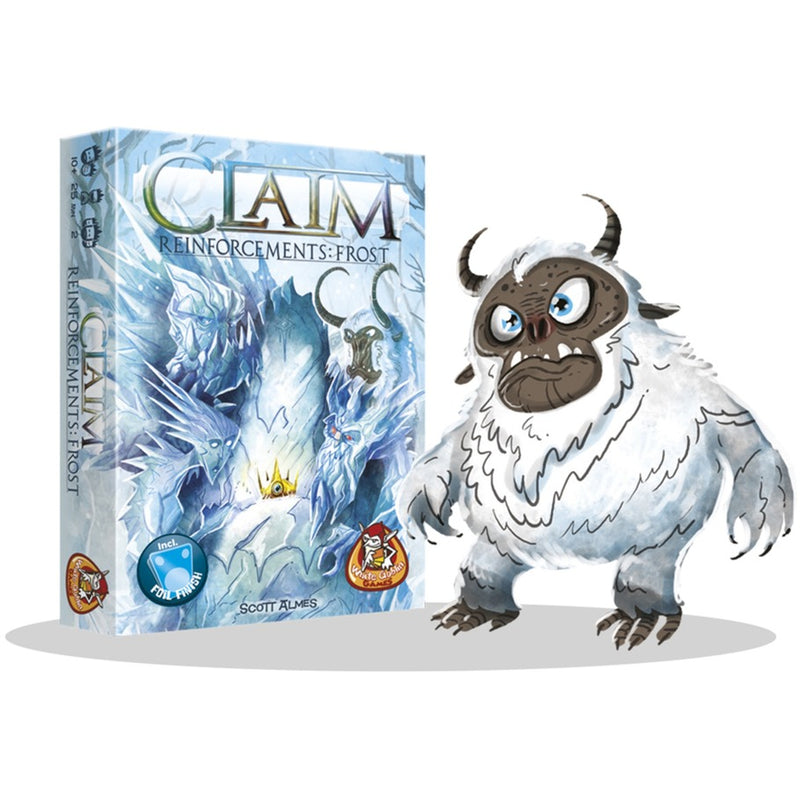 Afbeelding laden in galerijviewer, White goblin games claim reinforcements: frost kaartspel (nederlands, uitbreiding, 2 spelers, 25 minuten, vanaf 10 jaar)
