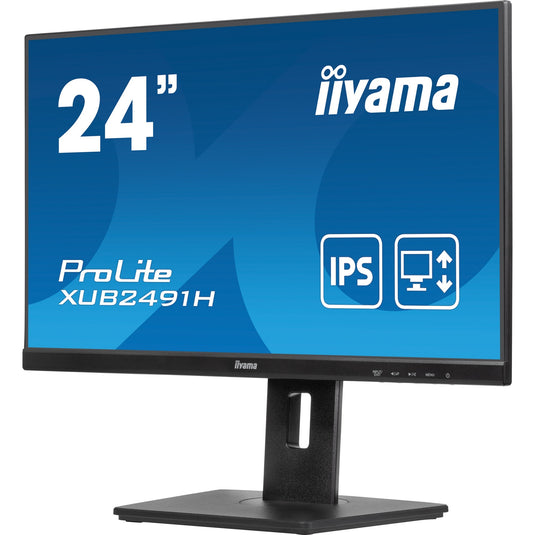 Iiyama prolite xub2491h-b1 23.8 monitor (zwart, hdmi, displayport)